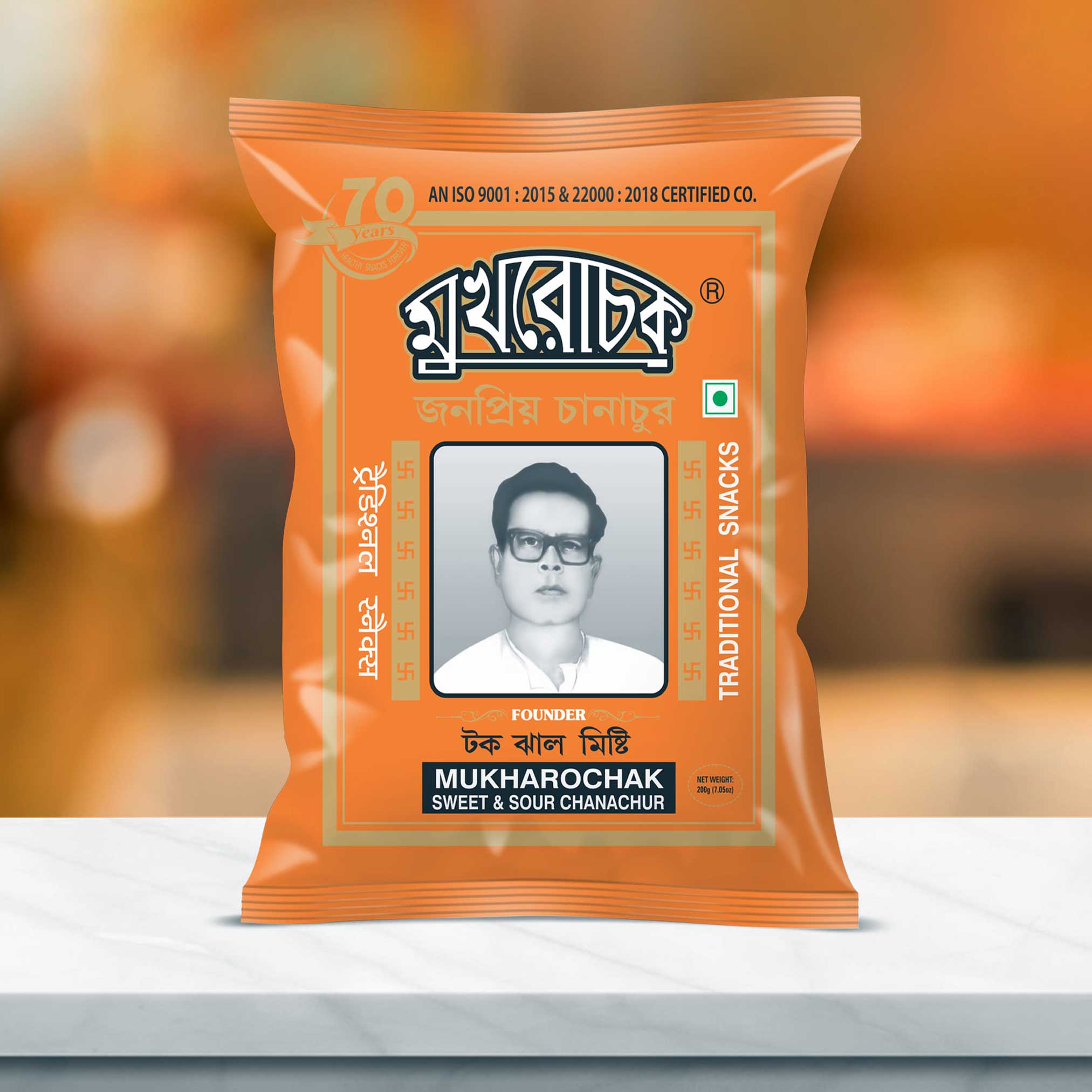 Mukharochak Sweet & Sour Chanachur (200gm Pack)