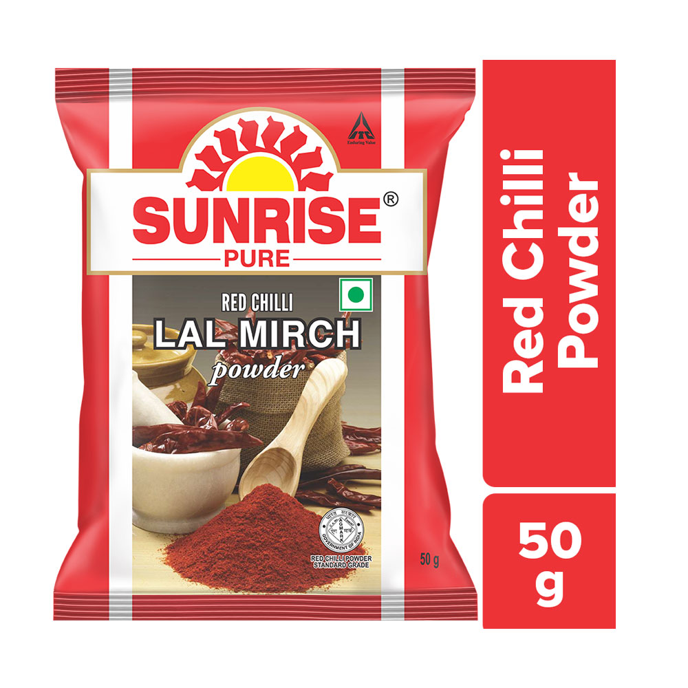 Sunrise Red Chilli Powder (50gm Pack)